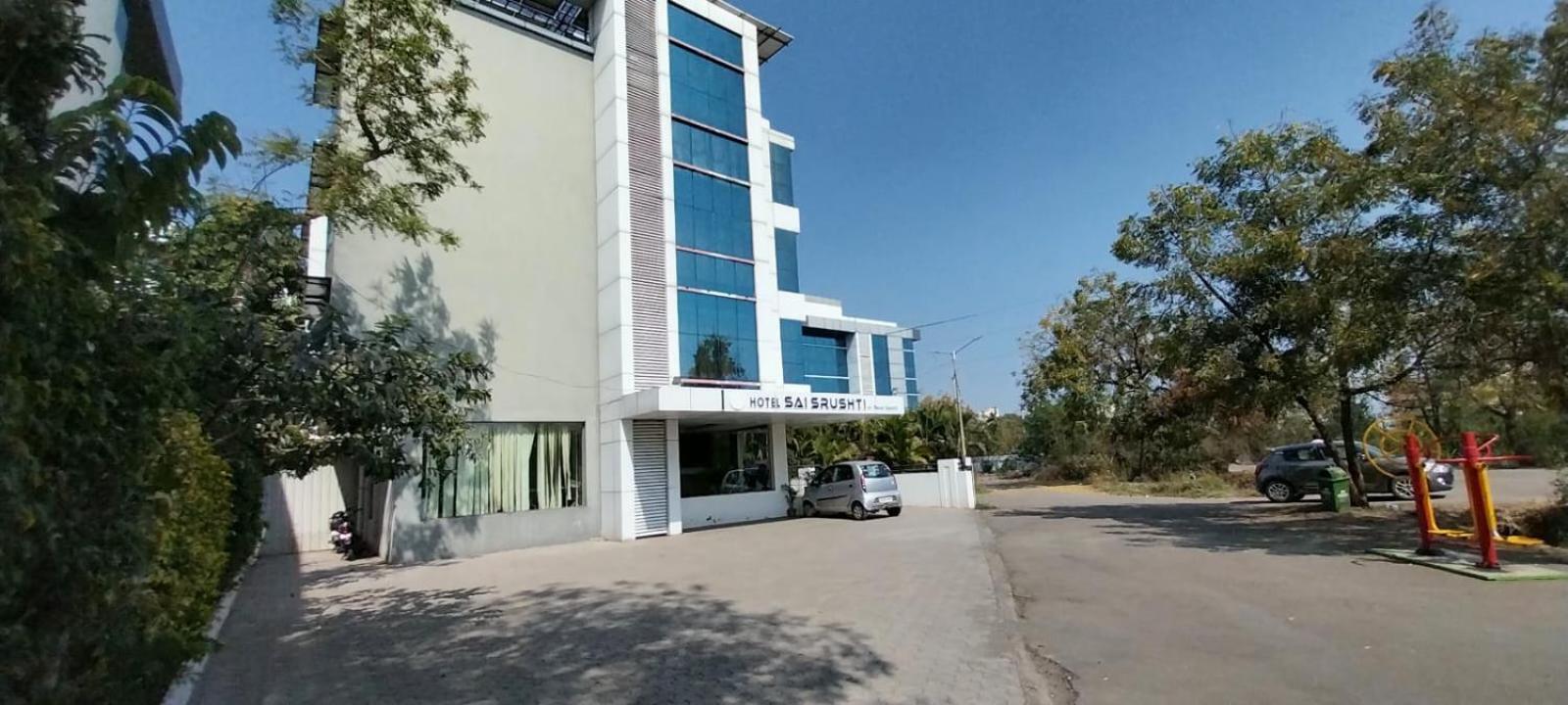 Hotel Sai Srushti By Neem Square Shirdi Exterior foto